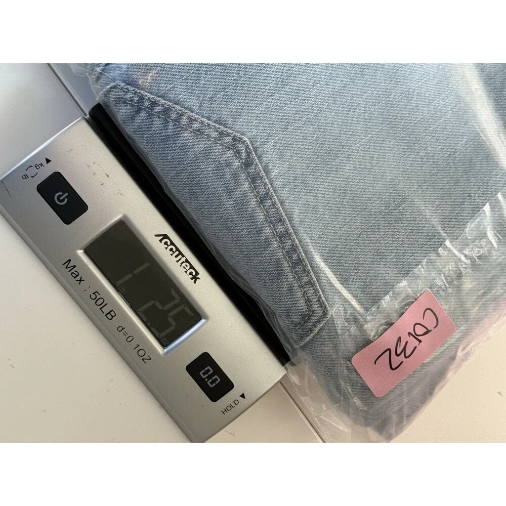 NWOT FRYE‎ Denim Mid Rise Midi Skirt Size 28 Light Wash Split Preppy Grunge 90s